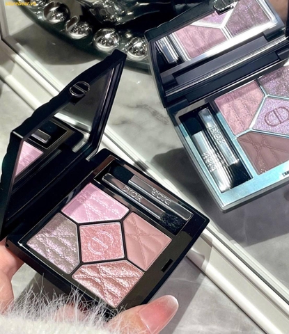 Phấn Mắt Dior Diorshow 5 Couleurs 855 Rose Moiré - Fullbox