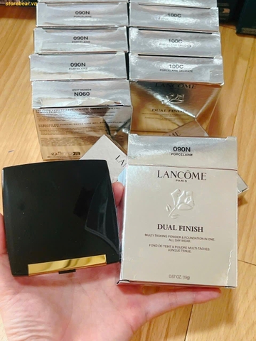 Phấn Phủ Lancôme Dual Finish Multi-tasking Powder & Foundation in one 19g 𝟮 𝗶𝗻 𝟭 (𝗽𝗵ủ + 𝗻𝗲̂̀𝗻)