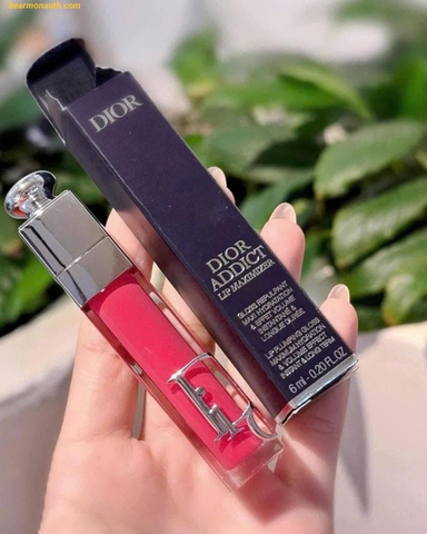 Son Dior Maximizer 007 Raspberry Màu Hồng Dâu Fullsize Fullbox
