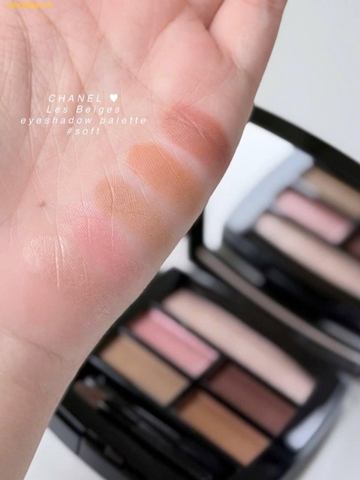 Phấn Mắt Chanel Les Beiges Healthy Glow Natural Eyeshadow Palette màu Soft