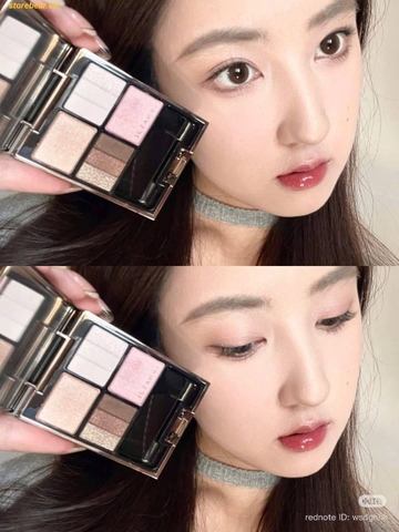 Phấn Mắt Lunasol Three-Dimensional Eyes - 02 Soft Beige