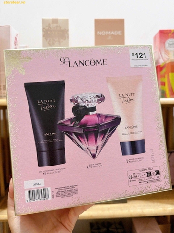 Set Lancome Tresor La Nuit 3 món 150ml