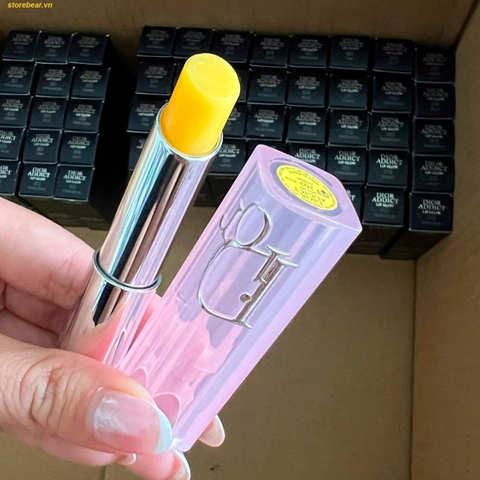 Son Dưỡng Dior Addict Lip Glow 203 Citrus Màu Hồng Nhạt - Mẫu mới 2025
