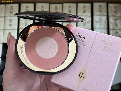Phấn Má Hồng Charlotte Tilbury Cheek To Chic Pillow Talk 8g - Sắc Hồng Cam Đất