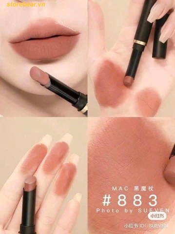 Son MAC 883 Spice World Màu Cam Nude – 883 Cam nude