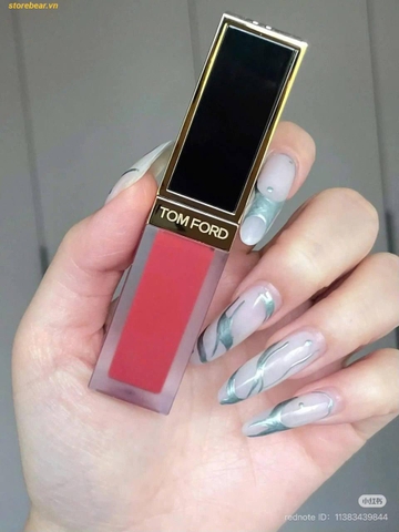 Son Kem Tom Ford Liquid Lip Luxe Matte - 126 Đỏ Rượu Vang