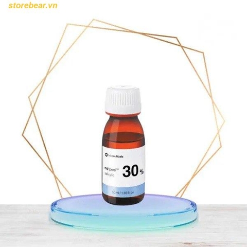 Dung Dịch Thay Da Sinh Học Hỗ Trợ Loại Bỏ Mụn Sưng Viêm Cấp Độ 3 Và 4 Md:ceuticals Md Peel Salicylic 30% 50ml - Fullbox