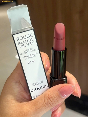 Son Chanel Rouge Allure Velvet Nuit Blanche 06:00 Màu Hồng Nâu
