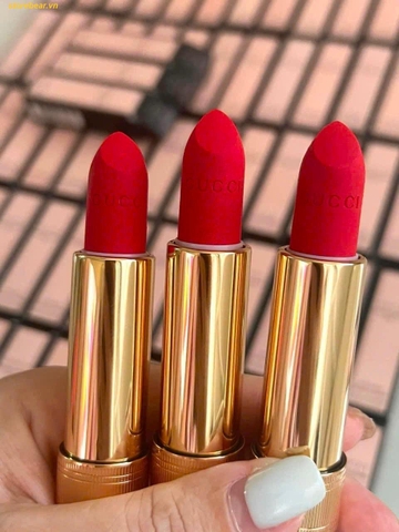 Son Gucci Rouge a Levres Mat - 501 Constance Vermillon đỏ hồng