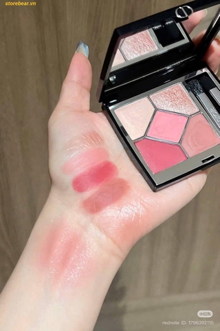 Phấn Mắt Dior Diorshow 5 Couleurs Couture Eyeshadow Palette Màu 823 Rosa Mutabilis