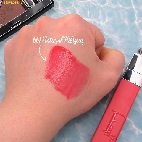 Son Dior Addict Lip Tattoo 661 Natural Red Màu Đỏ Cherry Fullbox