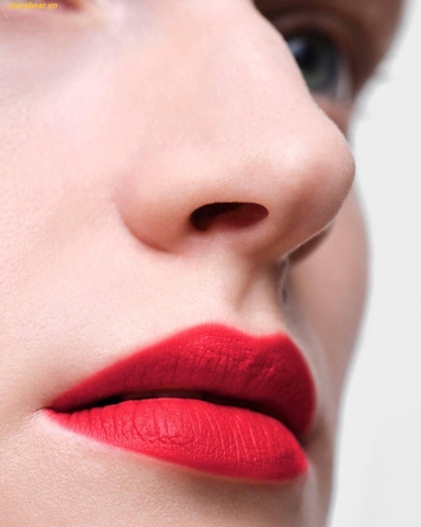 Son Prada Monochrome Soft Matte Lipstick R127 Carminio Màu Đỏ Hồng - Fullbox