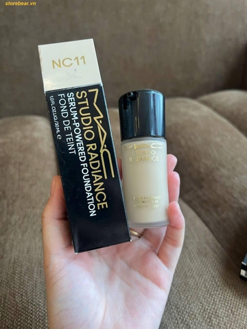 Kem Nền MAC Cosmetics Studio Fix SPF 25 / PA++ Skin Balancing Complex Long Wear Soft Matte Foundation 30ML NC11