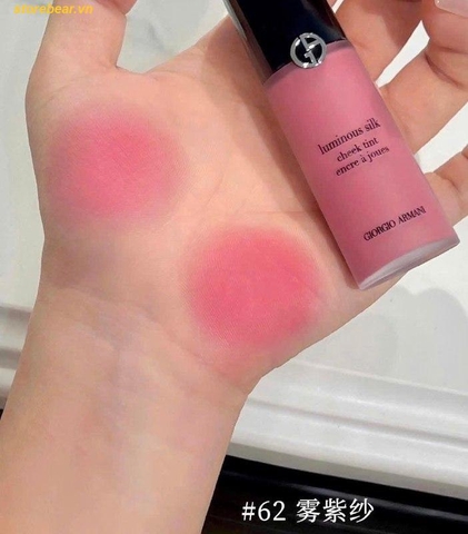 𝐌𝐚́ 𝐇𝐨̂̀𝐧𝐠 𝐊𝐞𝐦 𝐆𝐢𝐨𝐫𝐠𝐢𝐨 𝐀𝐫𝐦𝐚𝐧𝐢 𝐋𝐮𝐦𝐢𝐧𝐨𝐮𝐬 𝐒𝐢𝐥𝐤 𝐂𝐡𝐞𝐞𝐤 𝐓𝐢𝐧𝐭 62 Delicate Mauve - dusty rose