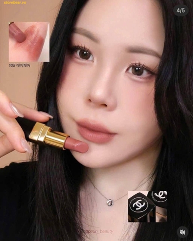 Son Dưỡng Chanel Rouge Coco 105 Mayfair Màu Be Hồng