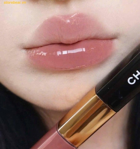 Son Kem Chanel Le Rouge Duo Ultra Tenue 186 Pink Nude Màu Hồng Be