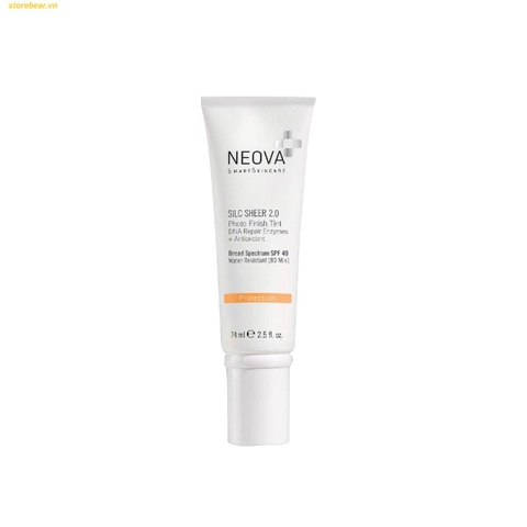 Kem Nền Chống Nắng Neova DNA Damage Control Active Silc Sheer 2.0 SPF 40 - Fullbox 74ml