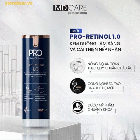 Kem dưỡng sáng da và cải thiện nếp nhăn PRO-Retinol 1.0 30ml