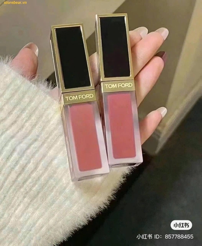 Son Kem Tom Ford Liquid Lip Luxe Matte 131 Burnt Peach - Fullbox