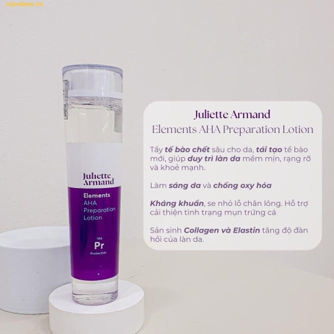 Nước Cân Bằng Juliette Armand AHA Preparation Lotion 210ml