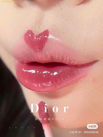 Son dưỡng Dior Maxi 026 Hồng Mận - Fullbox