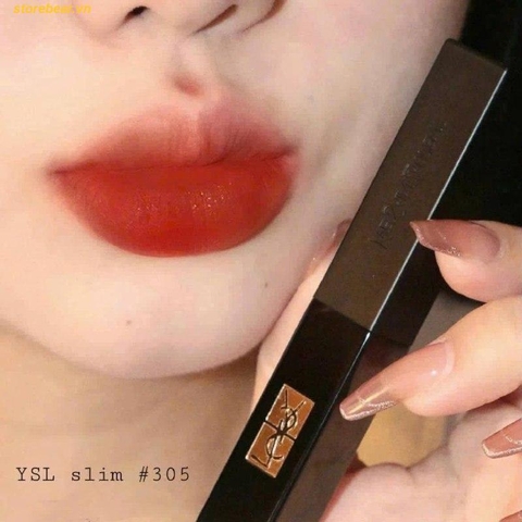 Son Yves Saint Laurent YSL 305 Orange Surge Slim Velvet Radical Unbox