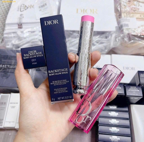 Má Hồng Thỏi Dior Backstage Rosy Glow Stick 001 Pink
