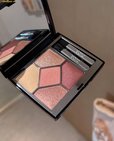 Phấn Mắt Dior Show 5 Couleurs 743 Rose Tulle