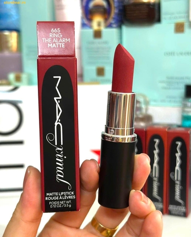 Son Mac 665 Ring The Alarm - Đỏ Có Pha Hồng Nhẹ