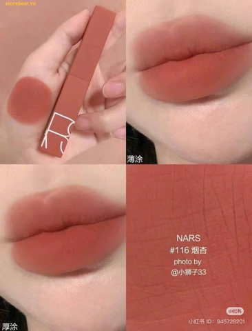 Son Nars Powermatte Lipstick 116 Start Me Up Fullbox