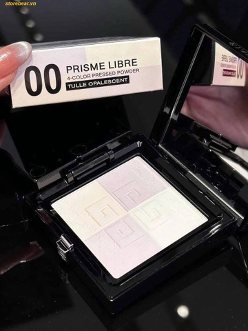 Phấn phủ nén Givenchy Prisme Libre 4-Color Pressed Powder Tone 03 Voile Rosé