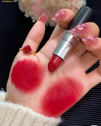 Son Mac 665 Ring The Alarm - Đỏ Có Pha Hồng Nhẹ