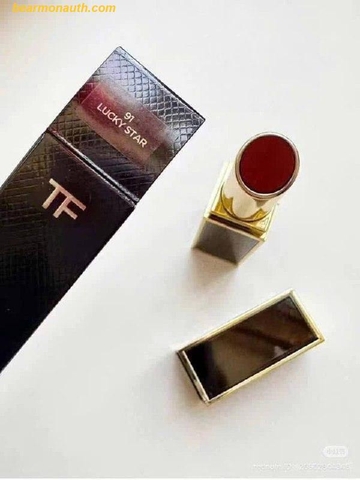 Son Tom Ford 91 - Lucky Star Màu Đỏ Cam Gạch Fullsize Fullbox