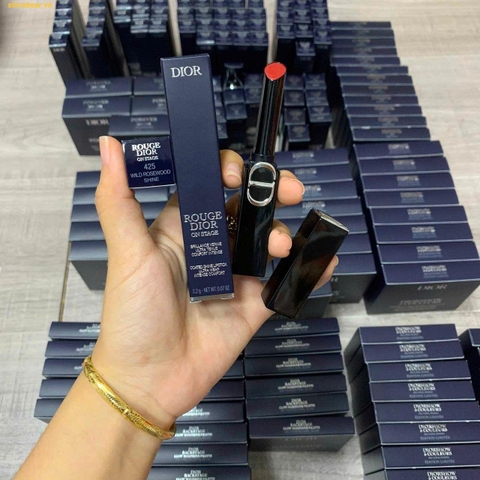 Son Dior Rouge Dior On Stage Lipstick – 425 Wild Rosewood Hồng Gỗ Đậm