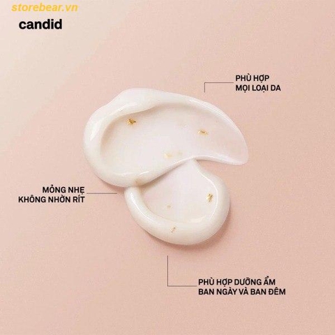 Kem dưỡng da mắt Candid Gold Collagen Peptide Eye Cream 30ml