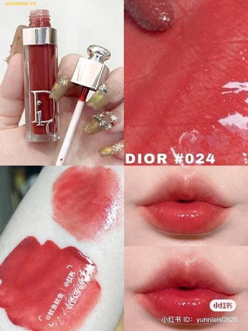 Son Dưỡng Dior Addict Lip Maximizer Mẫu Mới Unbox [Dior 024]