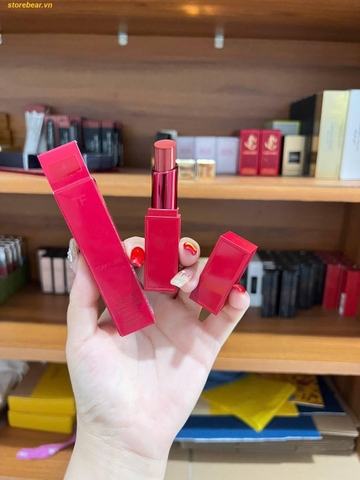 Son Tom Ford Lip Color Satin Matte 90 Fete - Phiên Bản Giới Hạn Vỏ Đỏ Màu Đỏ Hồng Đất