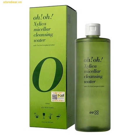 Nước Tẩy Trang Chuyên Sâu Oh!Oh! Xylica Micellar Cleansing Water 500ml