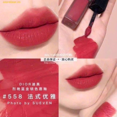 Son Kem Dior Rouge Dior Forever Liquid 558 Forever Grace - Hồng Gỗ