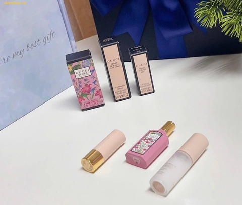 Set Quà Gucci Son 505 + Nước Hoa + Kem Lot