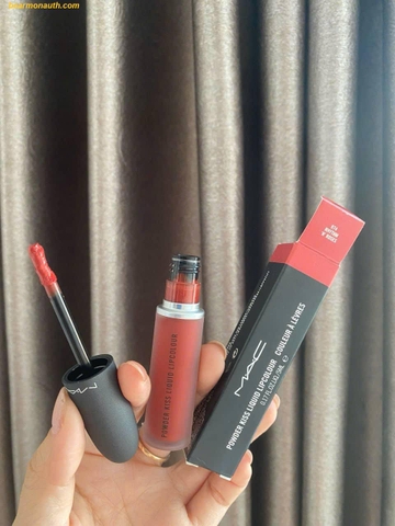 Son kèm Mac 974 Rhythm 'N' Rose màu nâu cam