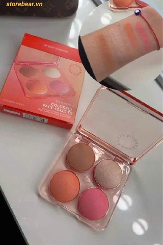 Phấn tạo khối SEPHORA COLLECTION Colorful Face Palette 01 Light to Medium