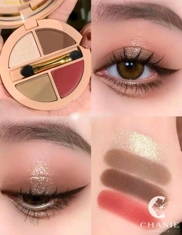 Phấn Mắt Gucci Palettete De Beauté Quatuor Polyvalente Màu 01 - Summerina Brown