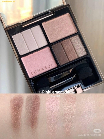 Phấn Mắt Lunasol Three-Dimensional Eyes - 02 Soft Beige