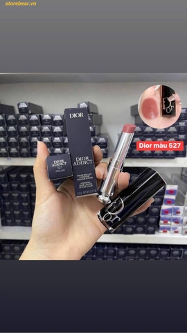 Son Dior Addict Shine Lipstick Màu 527 - hồng nâu đất