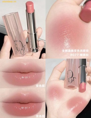 Son Dưỡng Dior Addict Lip Glow 077 Candy Hồng Kẹo