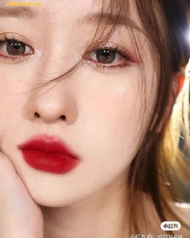 Son Mac Powder Kiss Velvet Blur Slim 889 Ruby New - Màu Đỏ Ruby