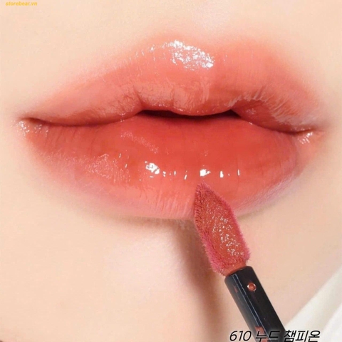 Son kem YSL The Inks Vinyl Cream 610 Màu Cam Nude Fullbox