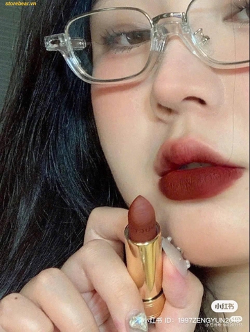 Son Gucci 519 Pauline Red Màu Đỏ Nâu Đất FullBox