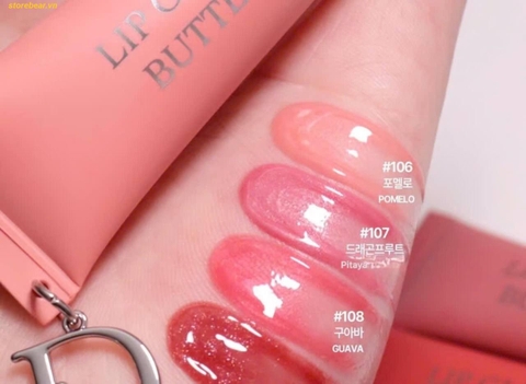 Son Dưỡng Dior Addict Lip Glow Butter 108 Guava - Fullbox